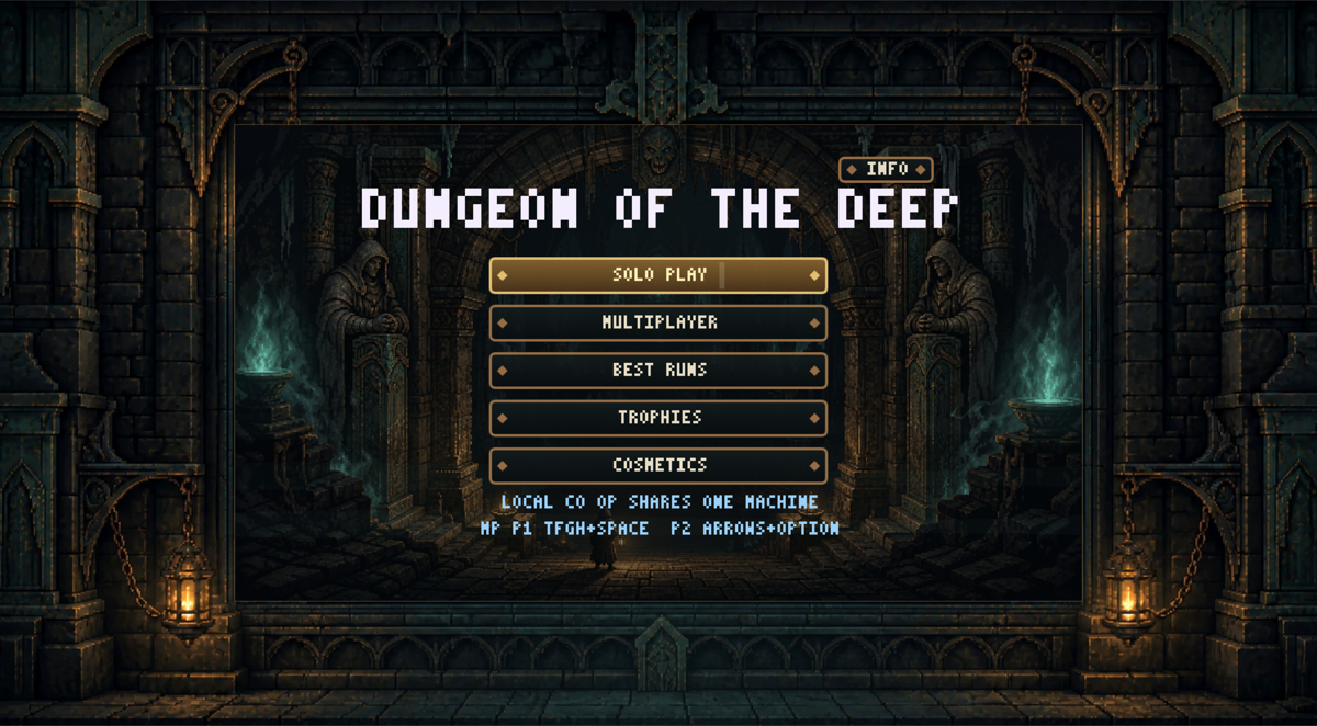 Dungeon of the Deep gameplay screenshot